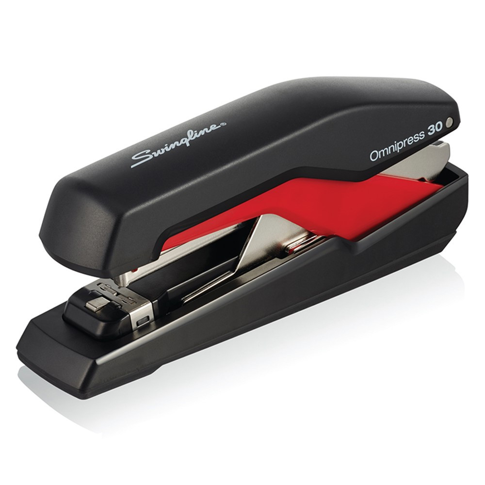 Omnipress 30 Stapler, 30 Sheets, Black/Red - ACC5000586A | Acco International Inc. | Staplers & Accessories