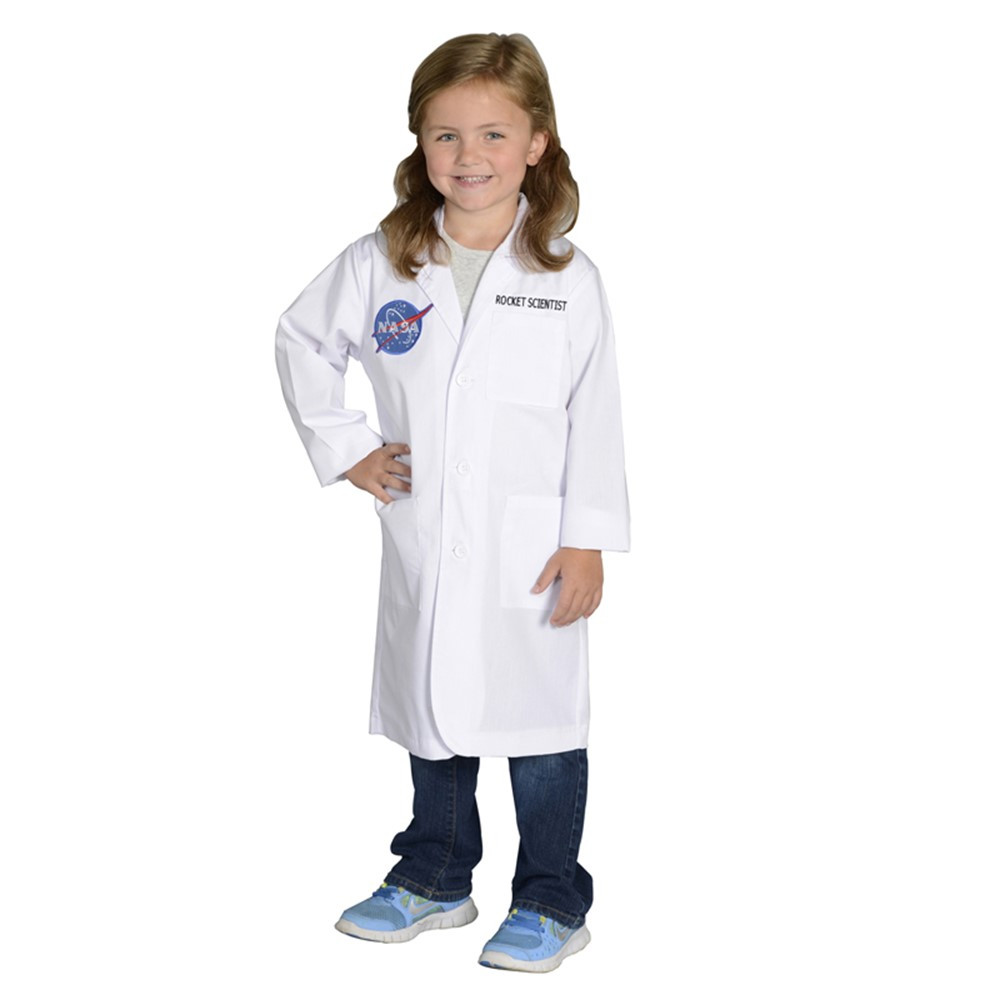 AEALRS46 - Rocket Scientist Lab Coat Size 4-6 in Role Play