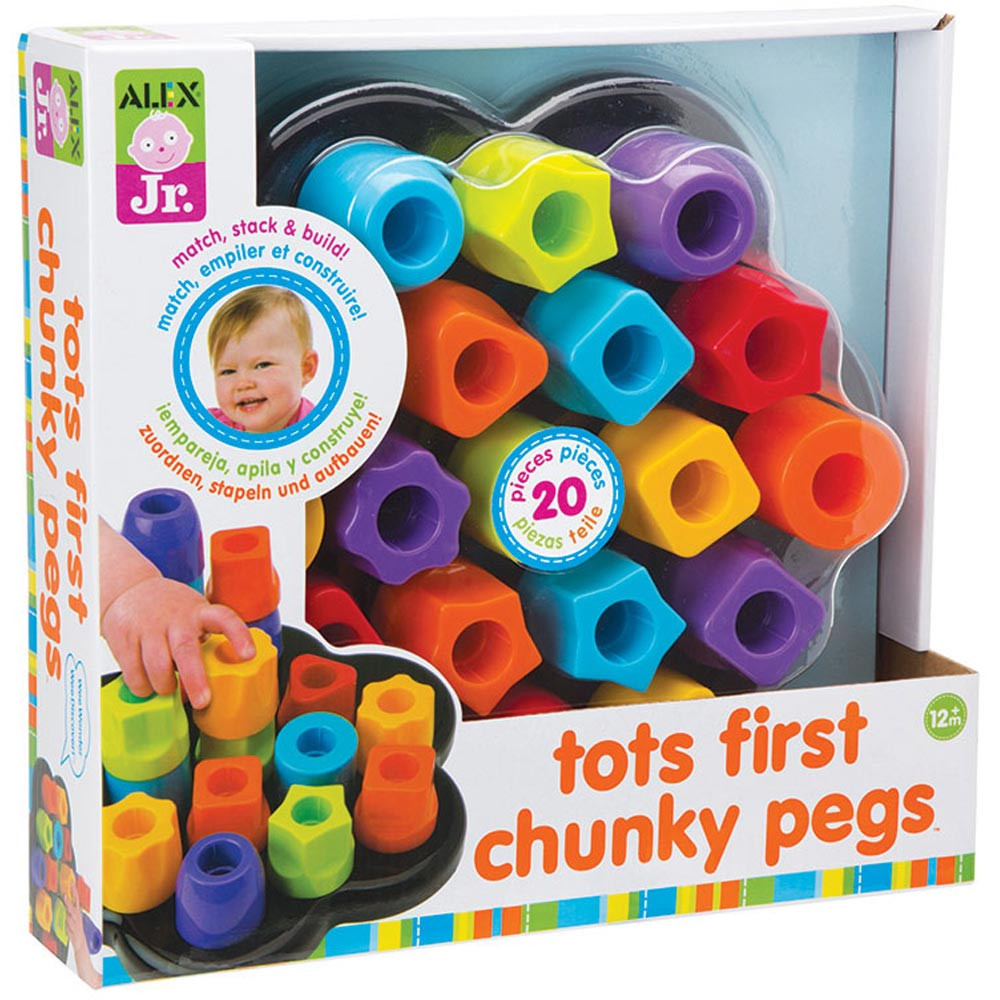 ALE1953 - Tots First Chunky Pegs in Pegs