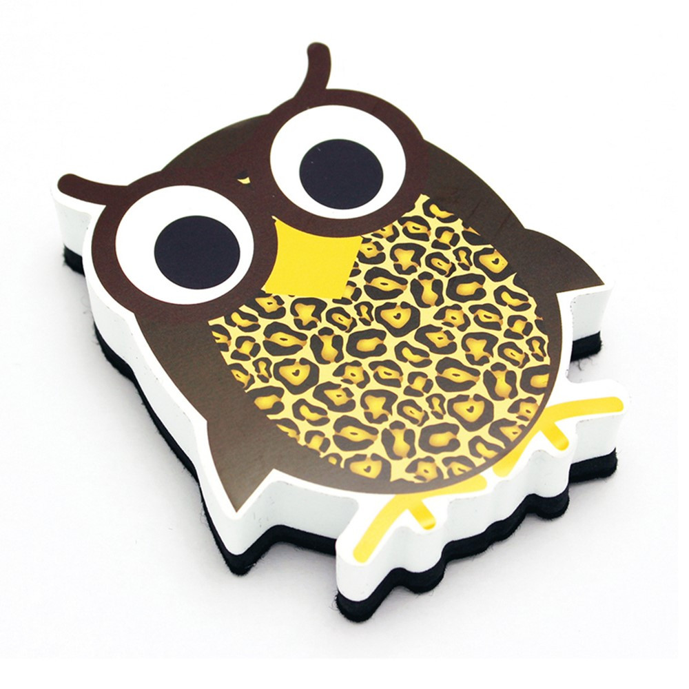 ASH10009 - Magnetic Whtboard Eraser Wise Owl in Whiteboard Accessories