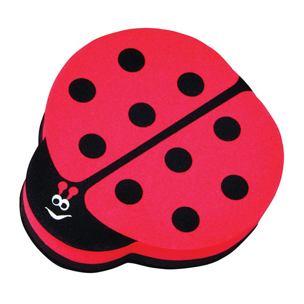 ASH10015 - Magnetic Whiteboard Eraser Ladybug in Whiteboard Accessories