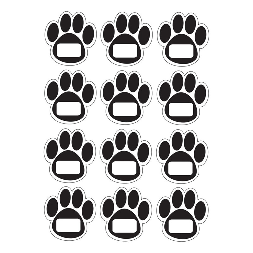 ASH10104 - Die Cut Magnets Black Paws in Accessories