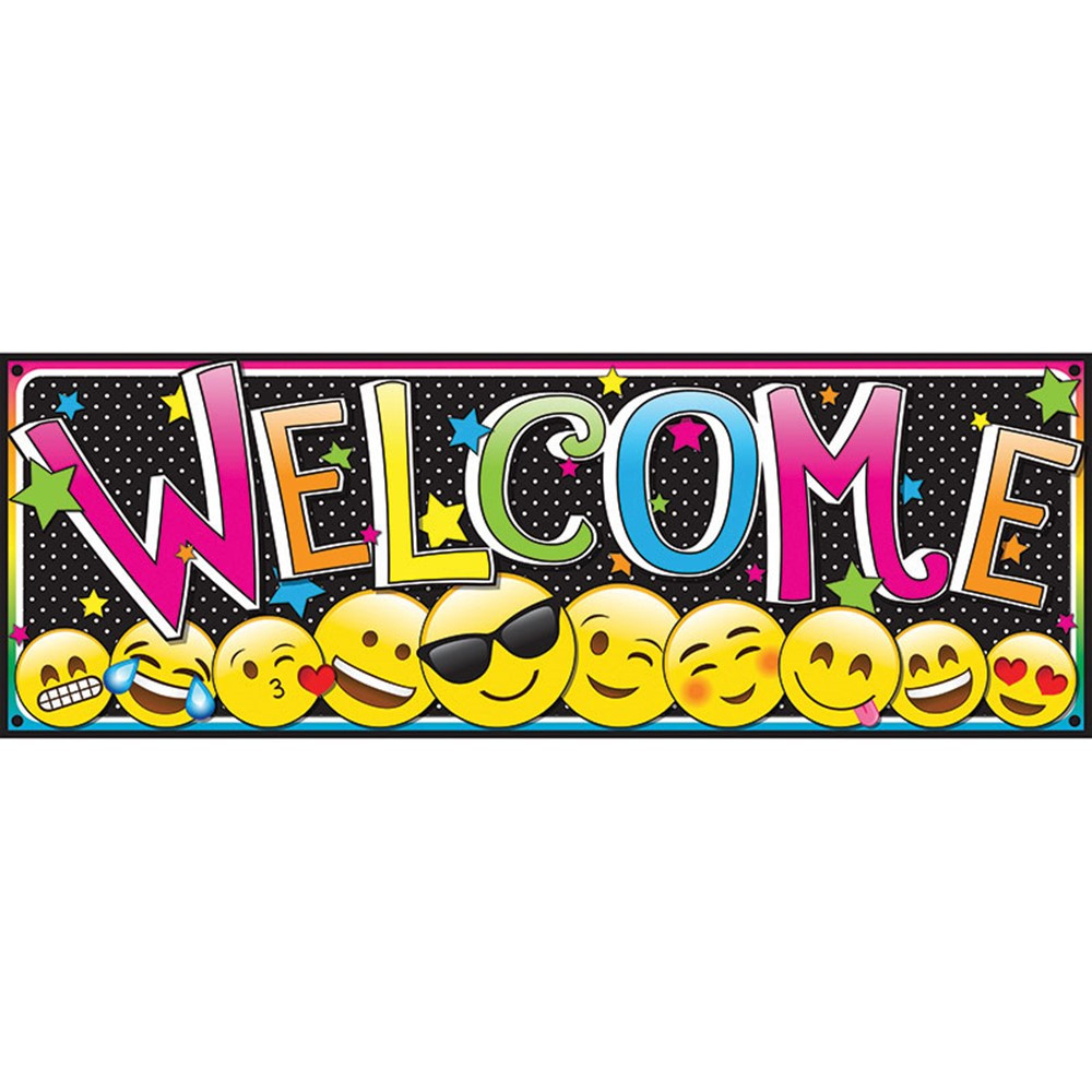 ASH11310 - Emoji Magnetic Welcome Banner in General