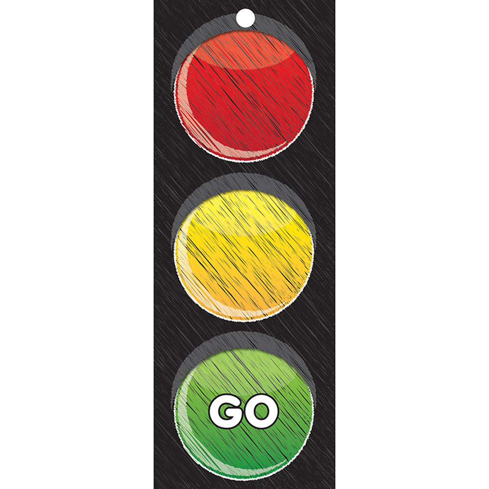 ASH13000 - Traffic Light Card Stop Go 3X9 Laminated in Card Games