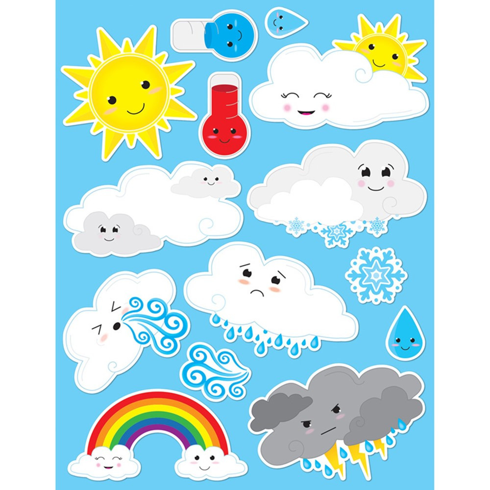 Die-Cut Magnets, Cute Weather - ASH19010 | Ashley Productions | Weather