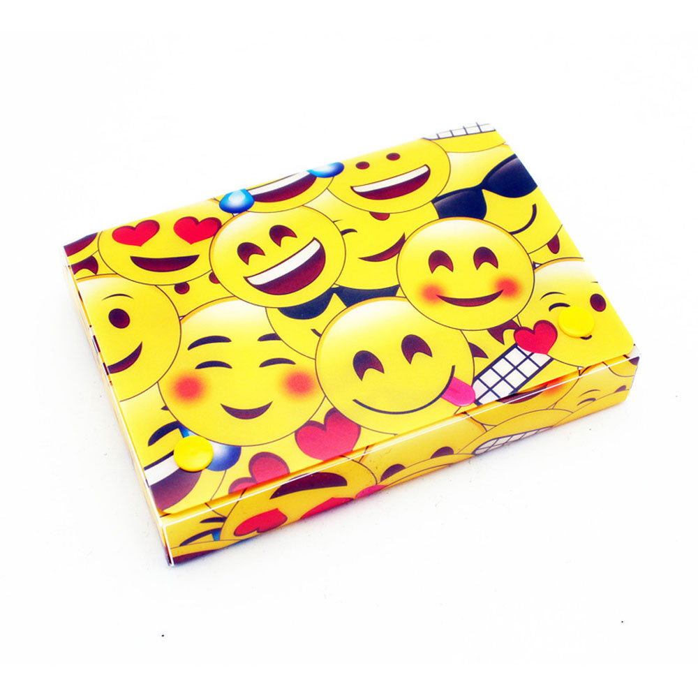 ASH90303 - Emojis Index Card Boxes 3X5in Decorated Poly in General