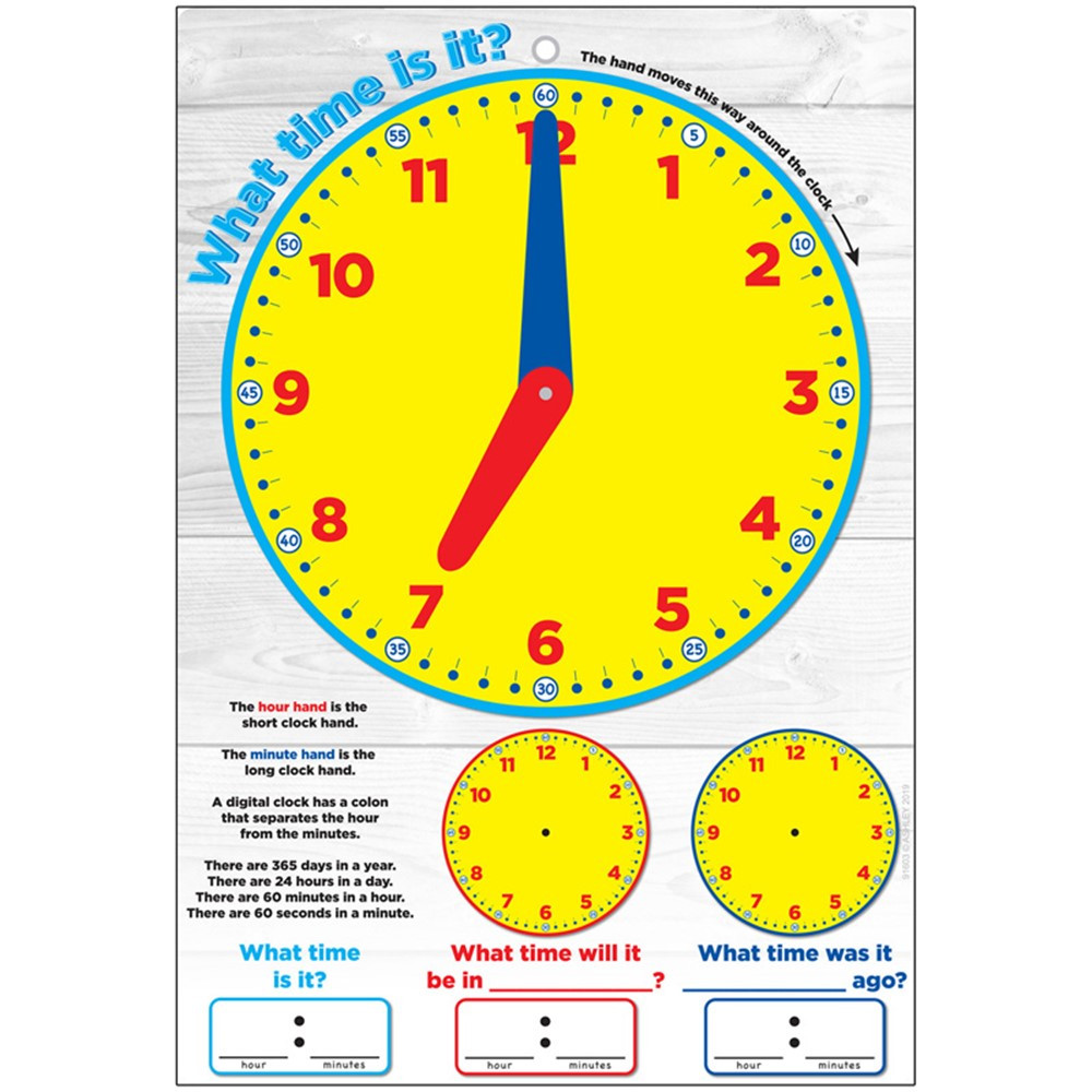Smart Poly Smart Wheel, Basic Clock - ASH91603 | Ashley Productions | Time