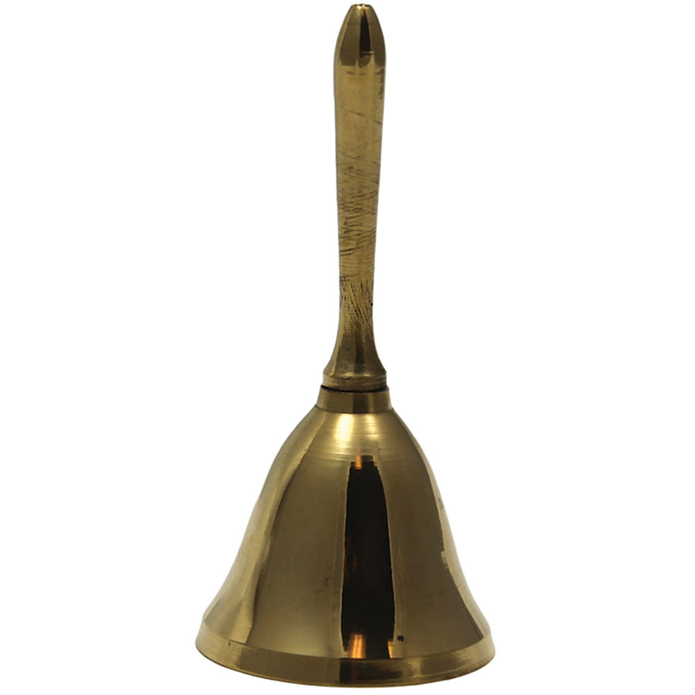 AU-22101 - Brass Hand Bell 3 1/2 Inch in Desk Accessories