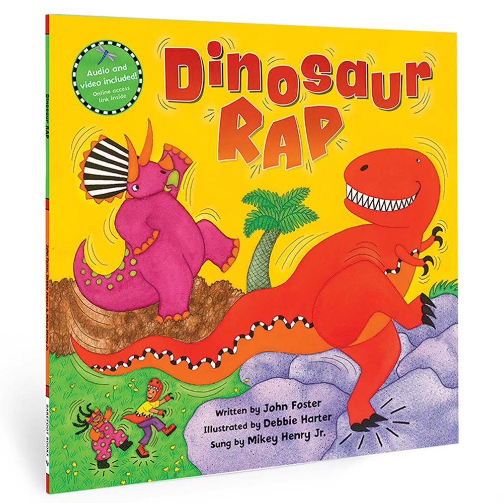 Dinosaur Rap Singalong - BBK9781646864492 | Barefoot Books | Classroom Favorites
