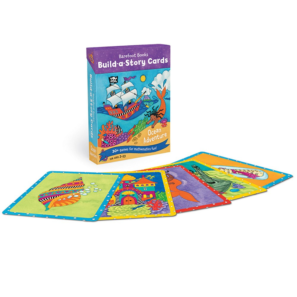 Build-a-Story Cards: Ocean Adventure - BBK9781782857396 | Barefoot Books | Language Arts