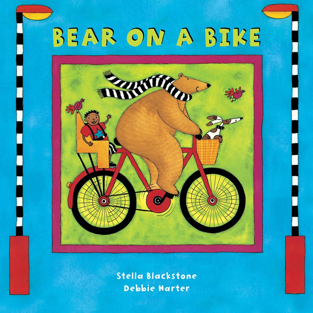 BBK9781841483757 - Bear On A Bike Board Book in Classroom Favorites