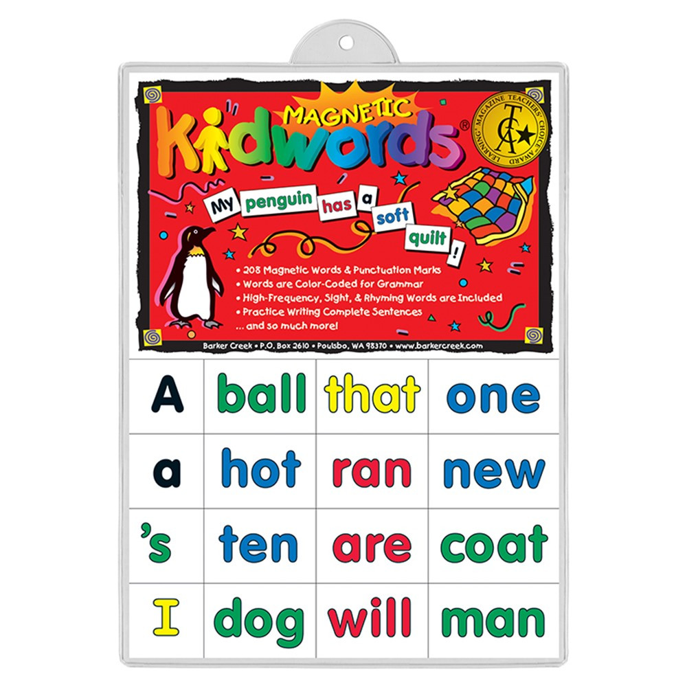 BCP2600 - High Frequency Words Learning Magnets 205Pk in Word Skills