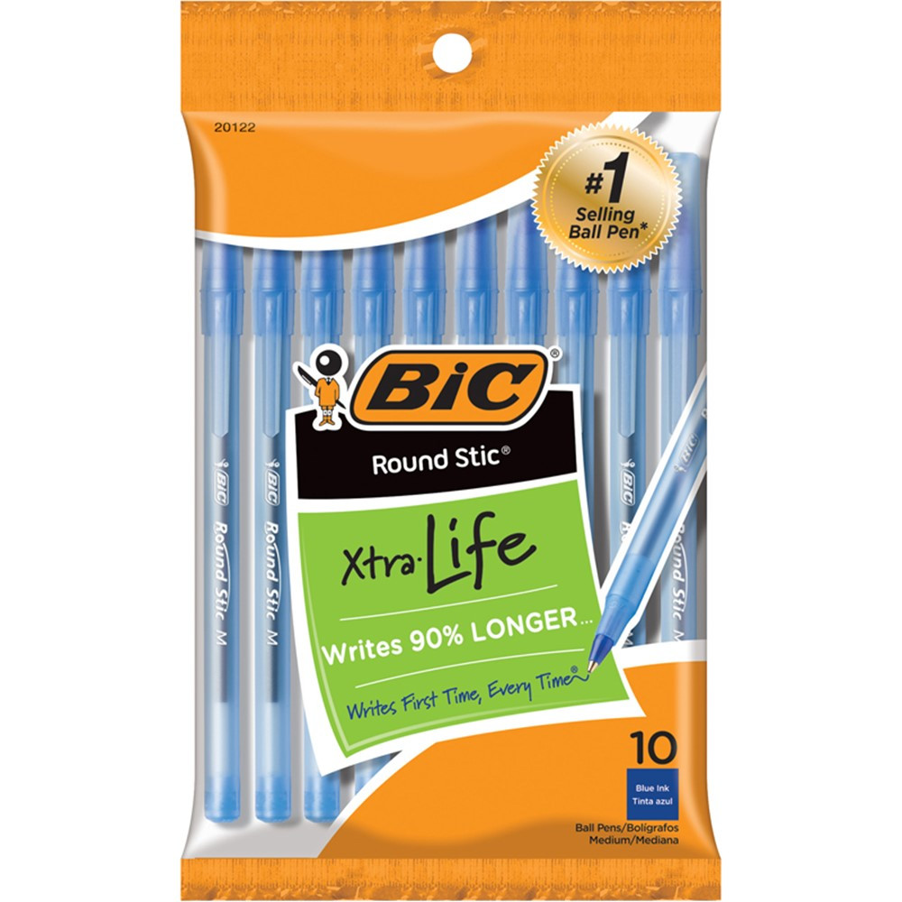 BIC Intensity Fineliner Marker Pens, Assorted, 10-Pack