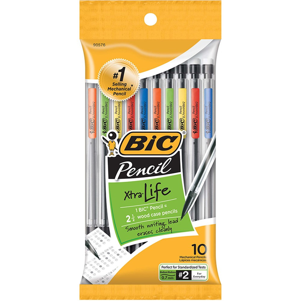 BICMPP101 - Bic Mechanical Pencils 0.7Mm 10Pk in Pencils & Accessories