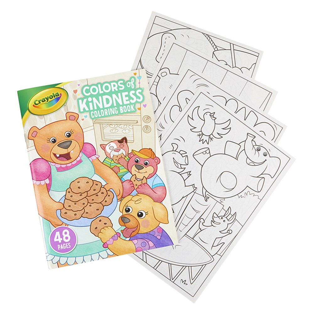 Colors of Kindness Coloring Book, 48 Pages - BIN042660 | Crayola Llc | Art Activity Books