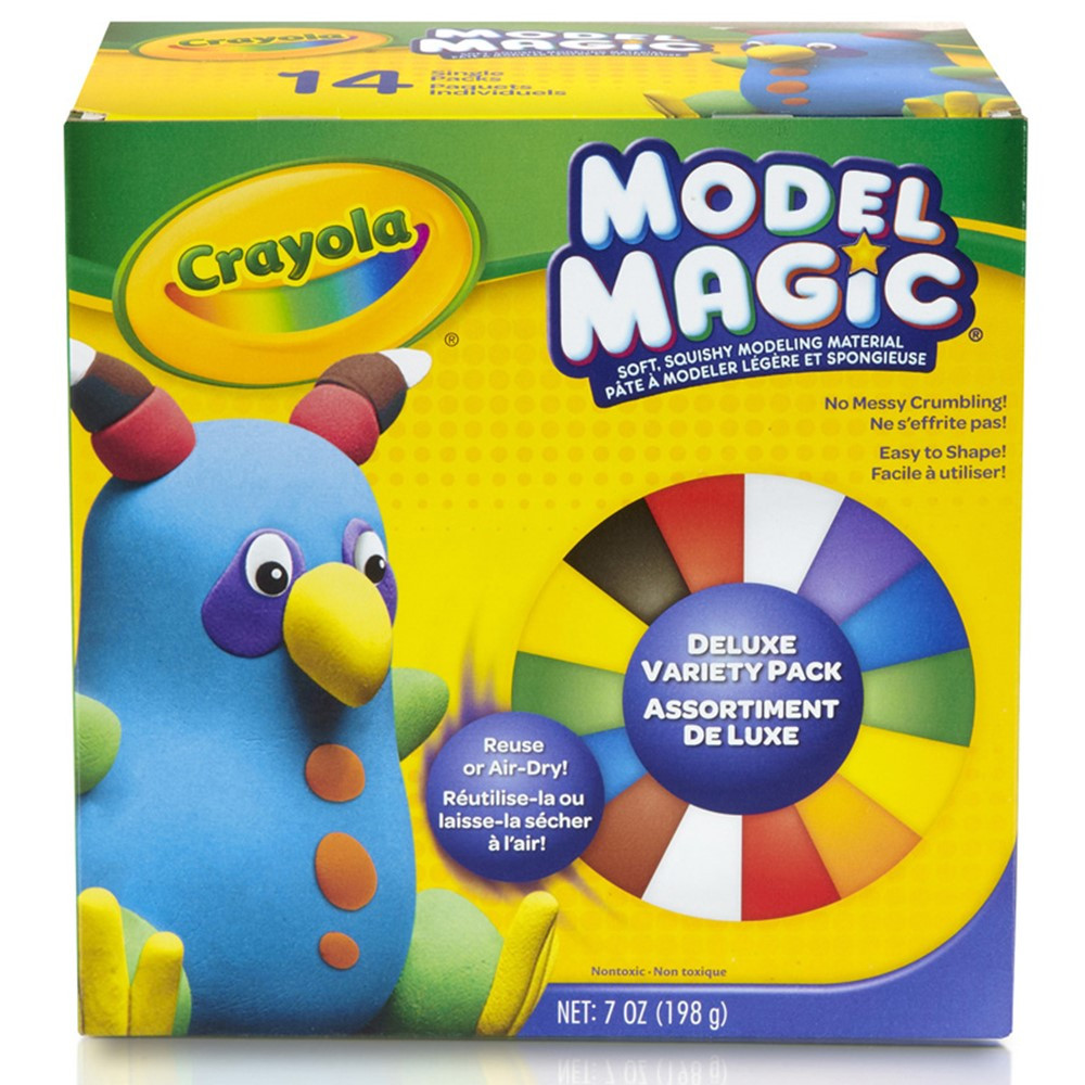 Model Magic Variety Pack, 9 Colors, 0.5-oz., 14 ct. - BIN232403 | Crayola Llc | Dough & Dough Tools