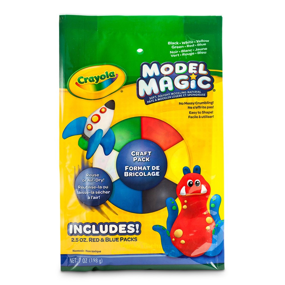 Model Magic Craft Pack, 6 ct. - BIN232407 | Crayola Llc | Dough & Dough Tools