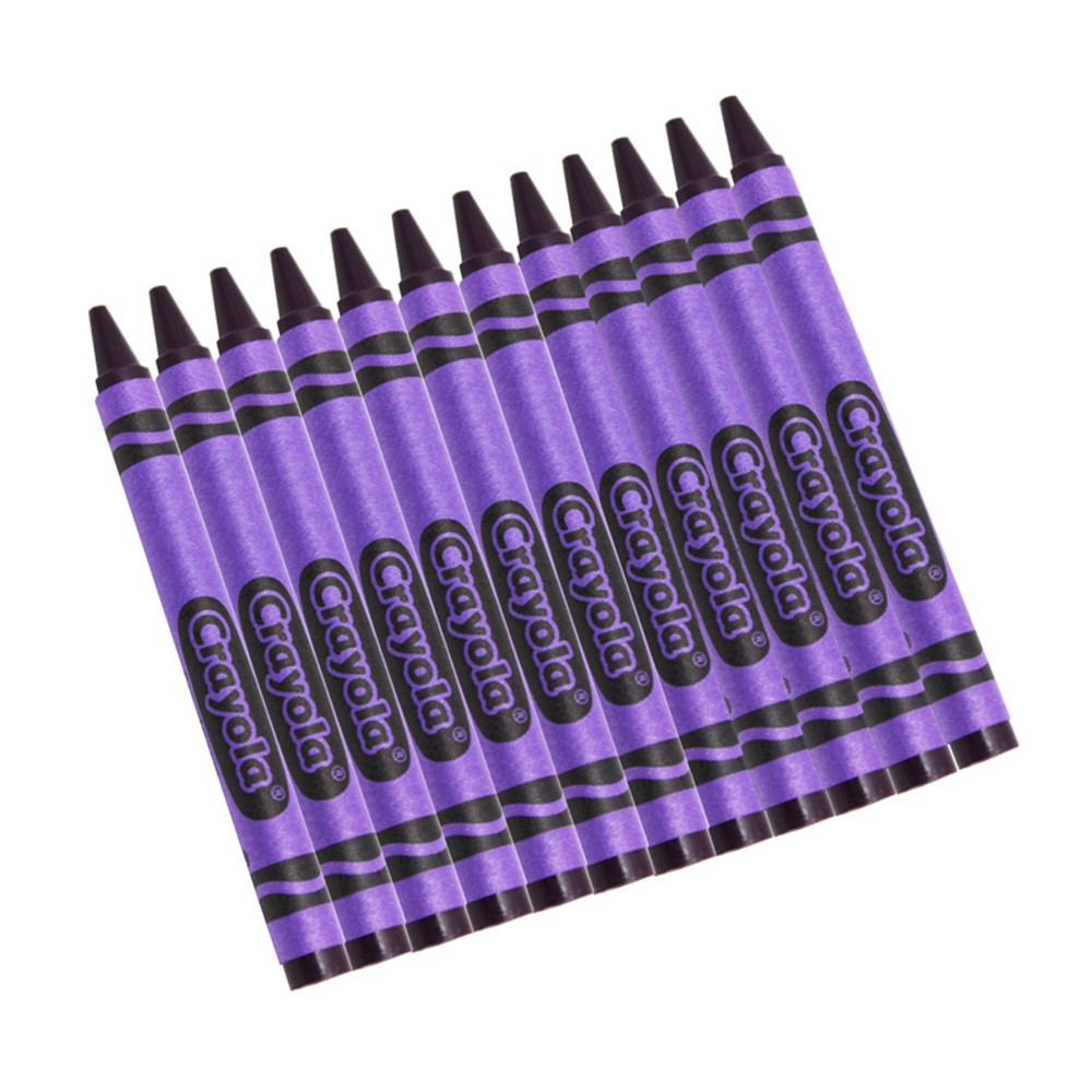 BIN520836040 - Crayola Bulk Crayons 12 Ct Violet in Crayons