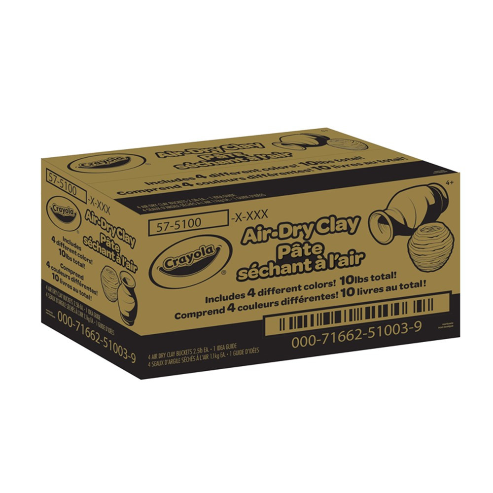 Amaco Air Dry Clay - 10-pounds - White