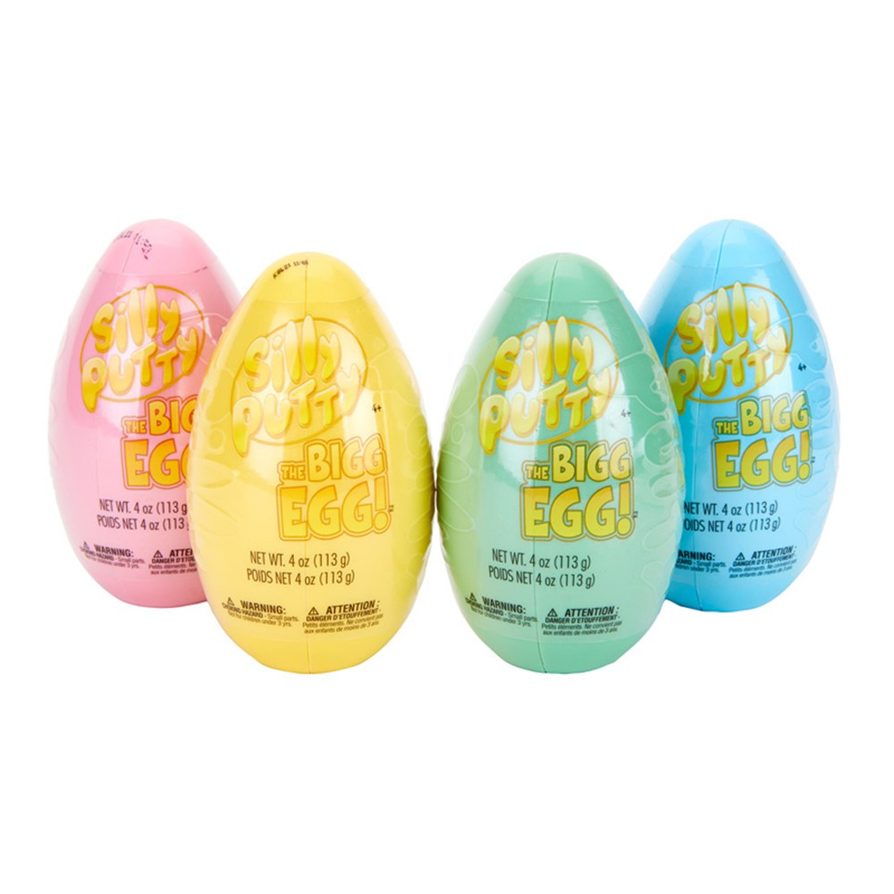 Silly Putty Pastel Bigg Egg, Surprise Color, 1 Count - BIN80190 | Crayola Llc | Novelty