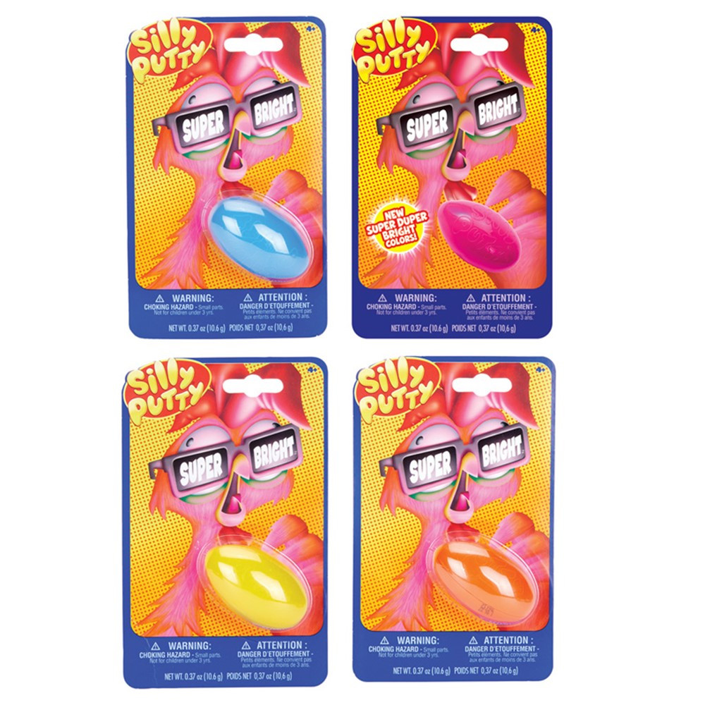 Silly Putty Assorted Superbright Colors, 1 Count - BIN80315 | Crayola Llc | Novelty