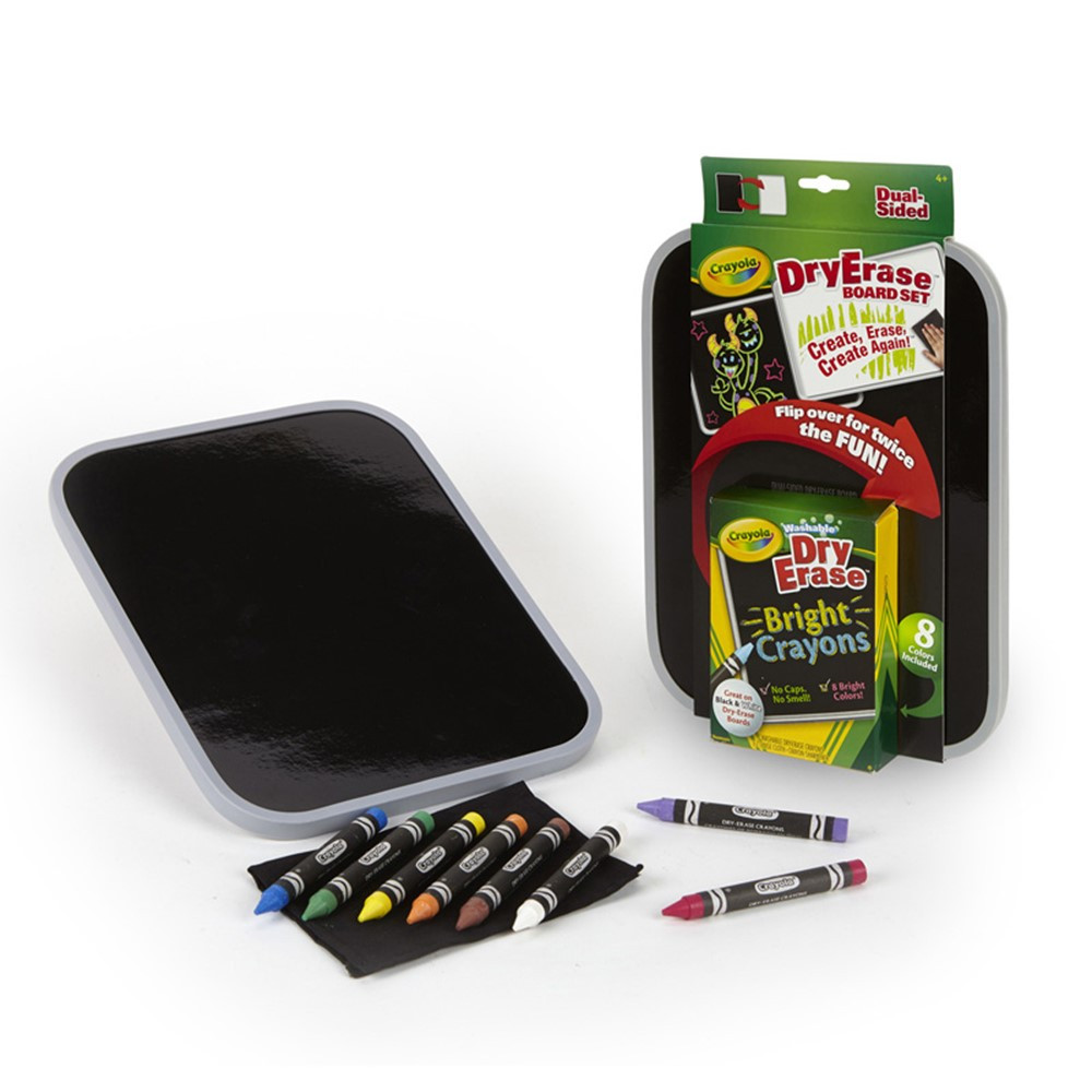 Dual Sided Dry-Erase Board Set - BIN988638 | Crayola Llc | Dry Erase Boards