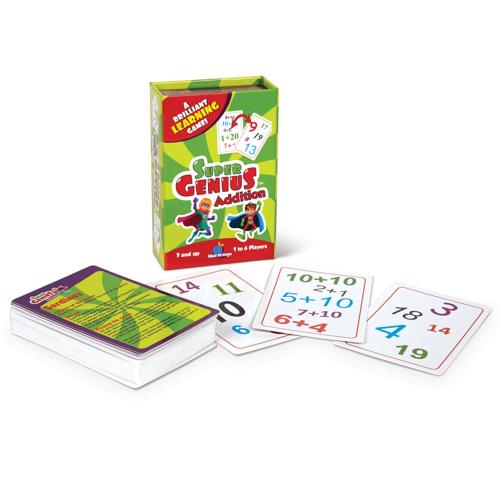 BOG01301 - Super Genius Addition in Card Games