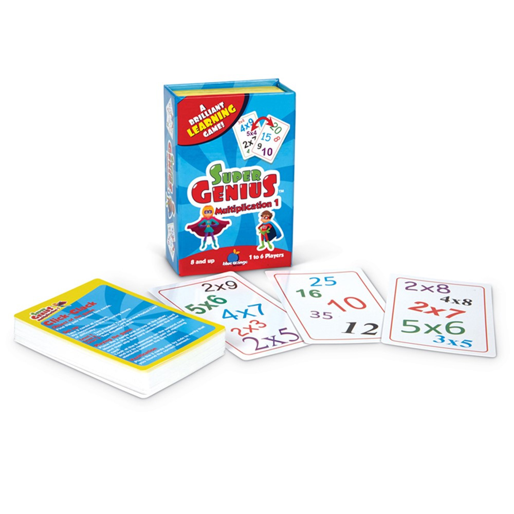 BOG01302 - Super Genius Multiplication in Card Games