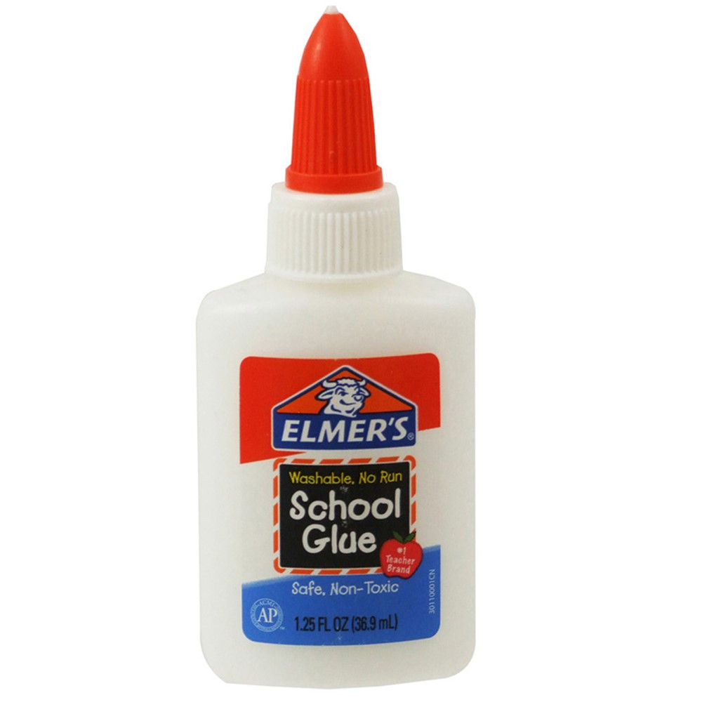 Elmer's Washable School Glue, 1.25 oz. - BORE301