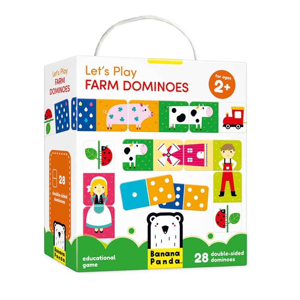 Let's Play Farm Dominoes - BPN33675 | Banana Panda | Games