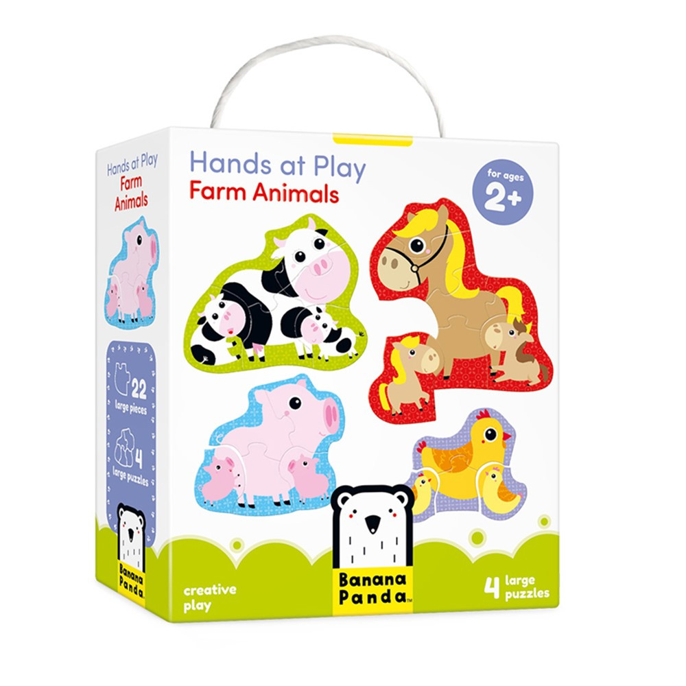 Hands at Play Farm Animals - BPN33685 | Banana Panda | Floor Puzzles