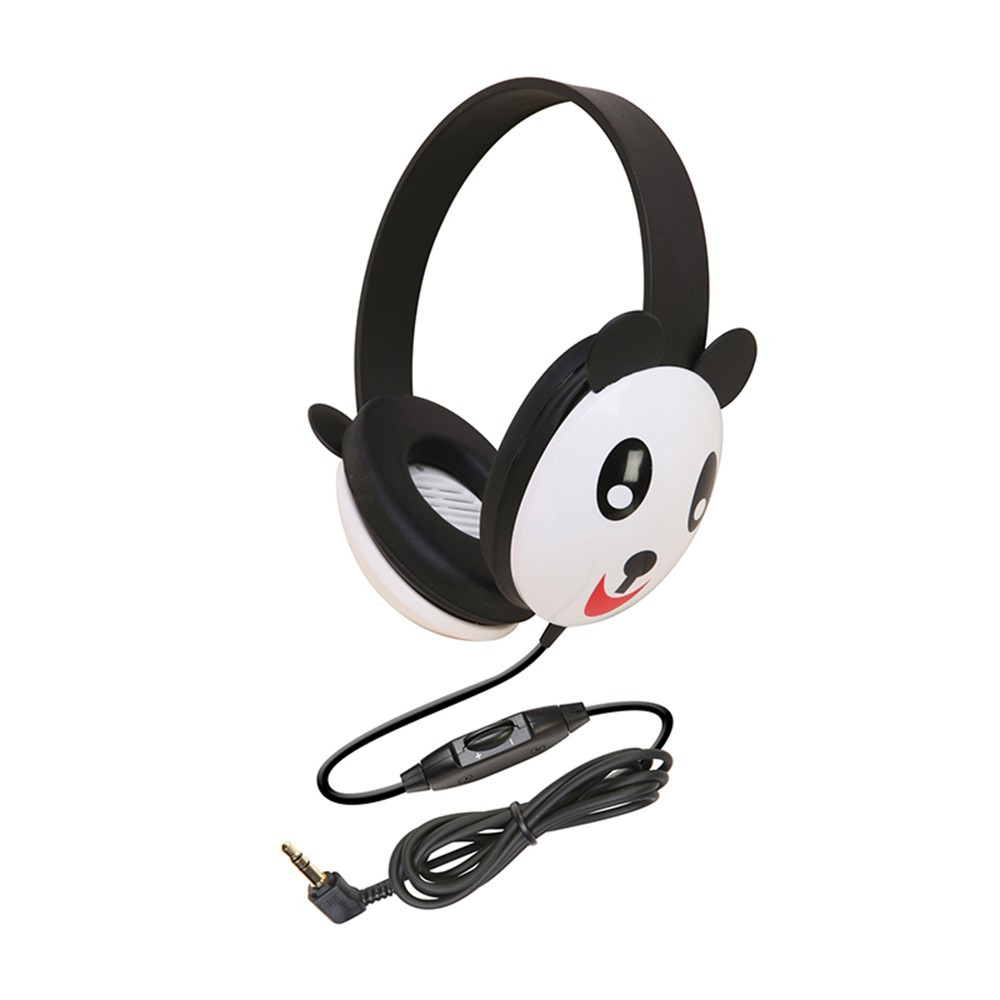 CAF2810PA - Listening First Animal-Themed Stereo Headphones Panda in Headphones
