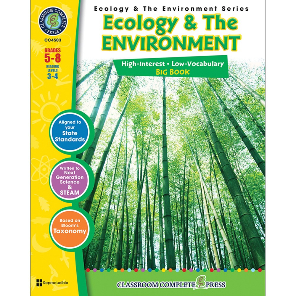 CCP4503 - Ecology & The Environment Series Ecology & Environments Big Book in Environment