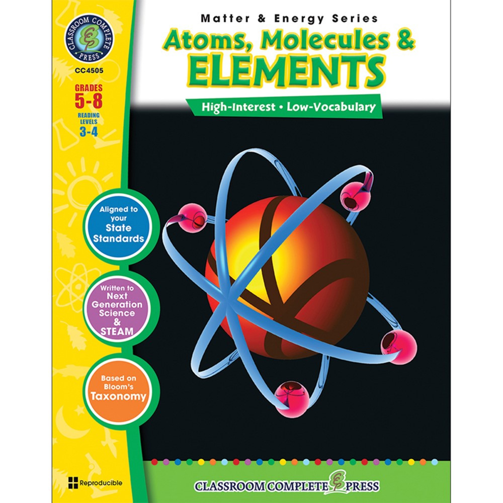 CCP4505 - Matter & Energy Series Atoms Molecules & Elements in Energy