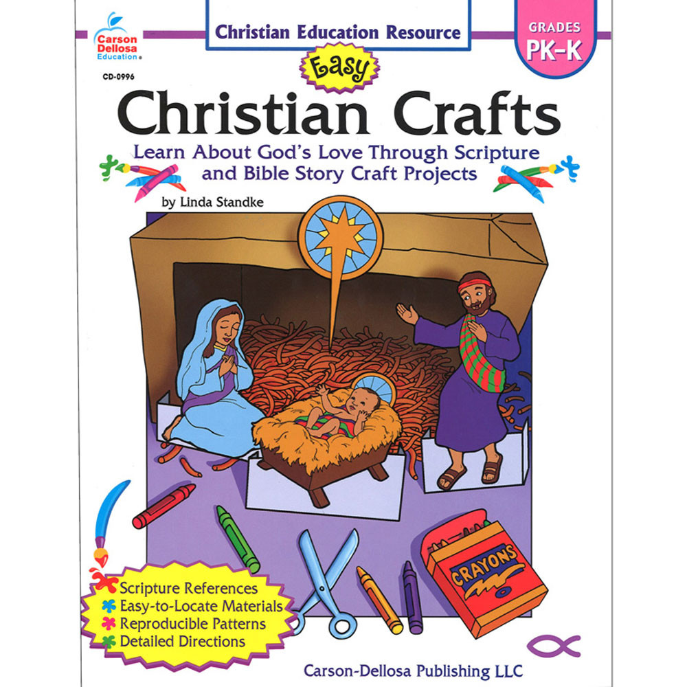 CD-0996 - Easy Christian Crafts Gr Pk-K in Inspirational