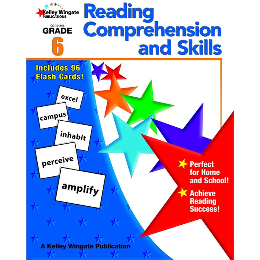 CD-104308 - Reading Comprehension And Skills Gr 6 in Reading Skills