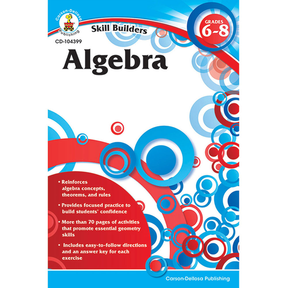 CD-104399 - Skill Builders Algebra in Algebra