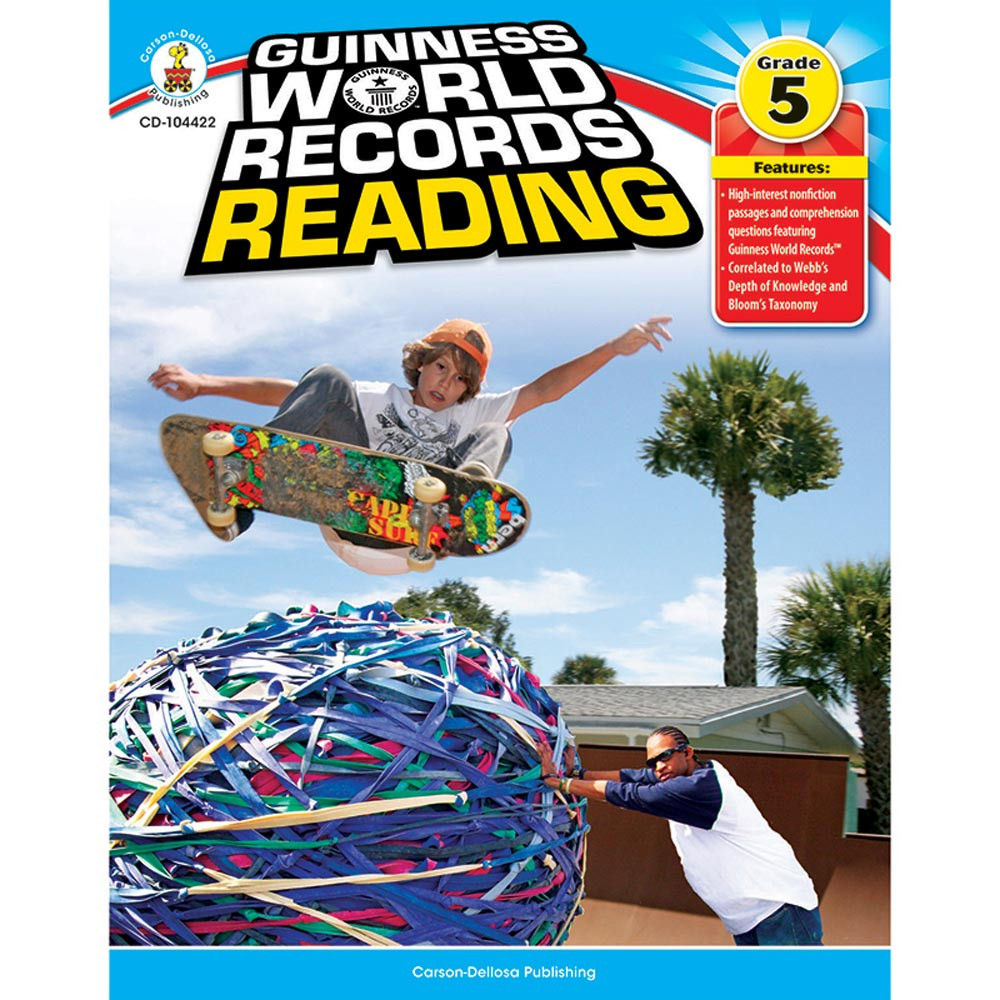 CD-104422 - Guinness World Records Reading Gr 5 in Activities