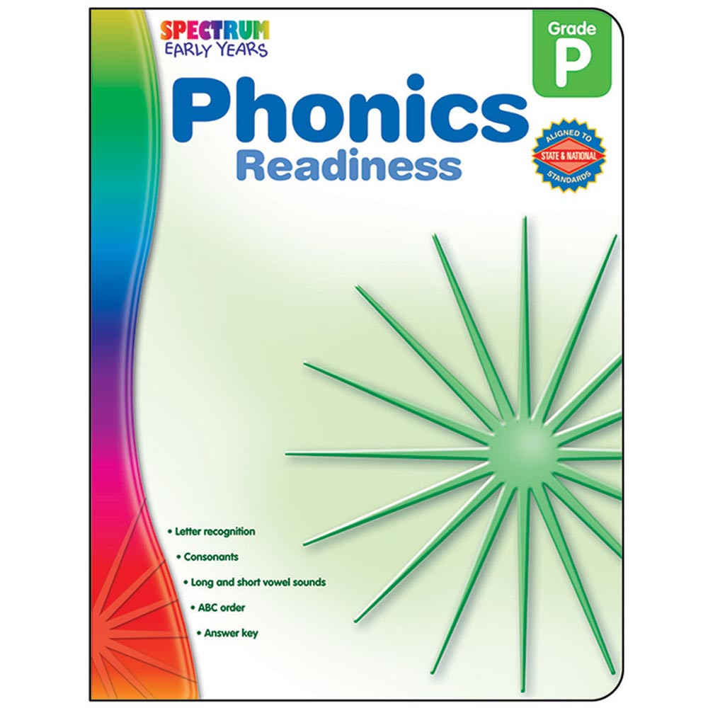 CD-104464 - Phonics Readiness Spectrum Early Years in Language Arts