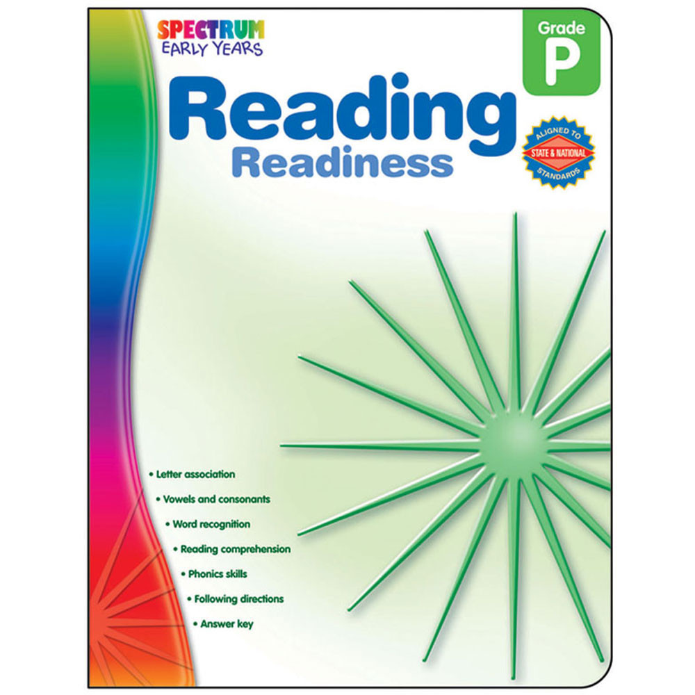 CD-104465 - Reading Readiness Spectrum Early Years in Language Arts