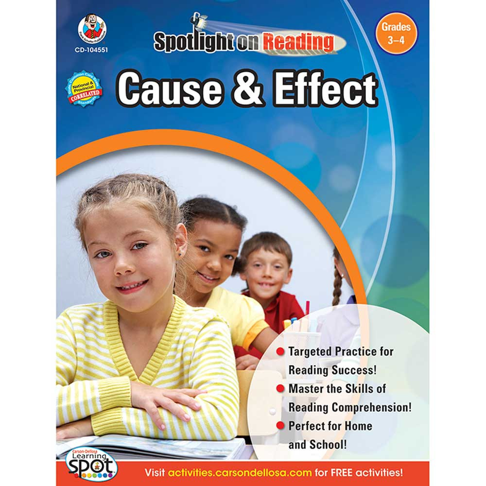 CD-104551 - Cause & Effect Gr 3-4 in Reading Skills