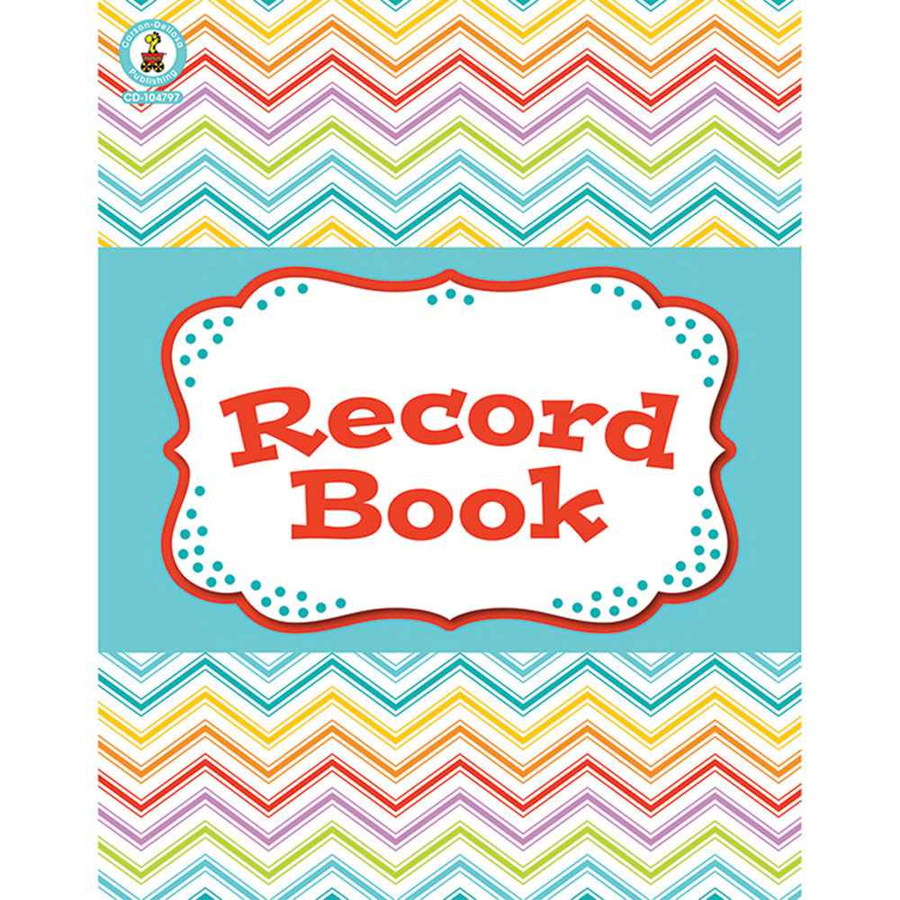 CD-104797 - Chevron Record Book Book in Plan & Record Books