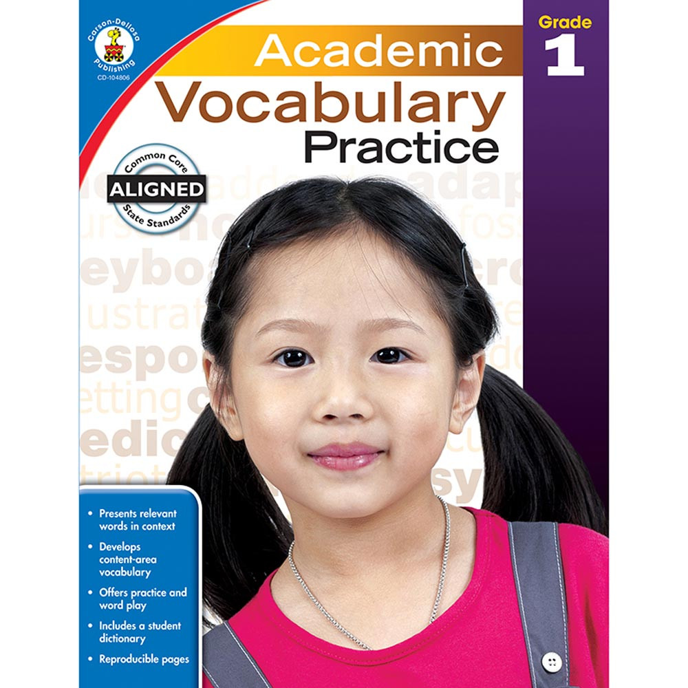 Dellosa　Practice,　CD-104806　Academic　Carson　Vocabulary　Grade