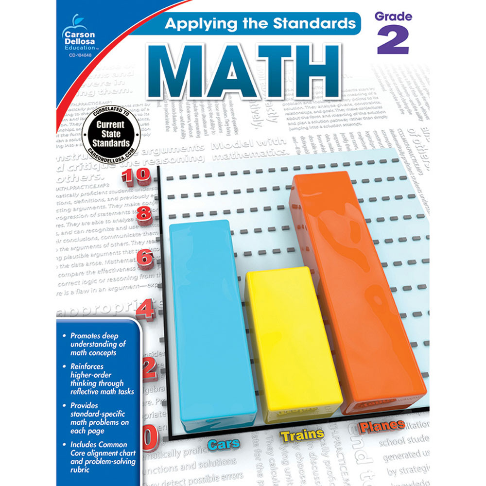 CD-104848 - Math Grade 2 in Activity Books