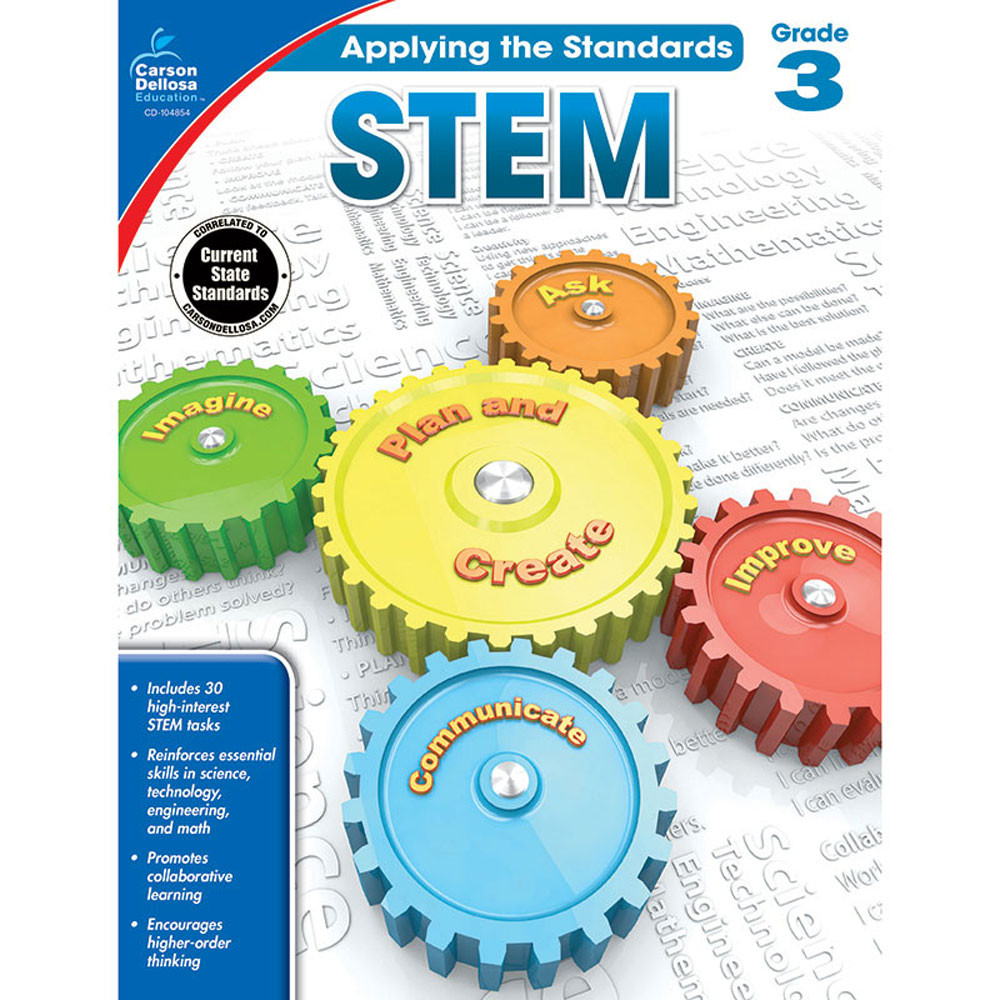CD-104854 - Stem Grade 3 in Activity Books & Kits