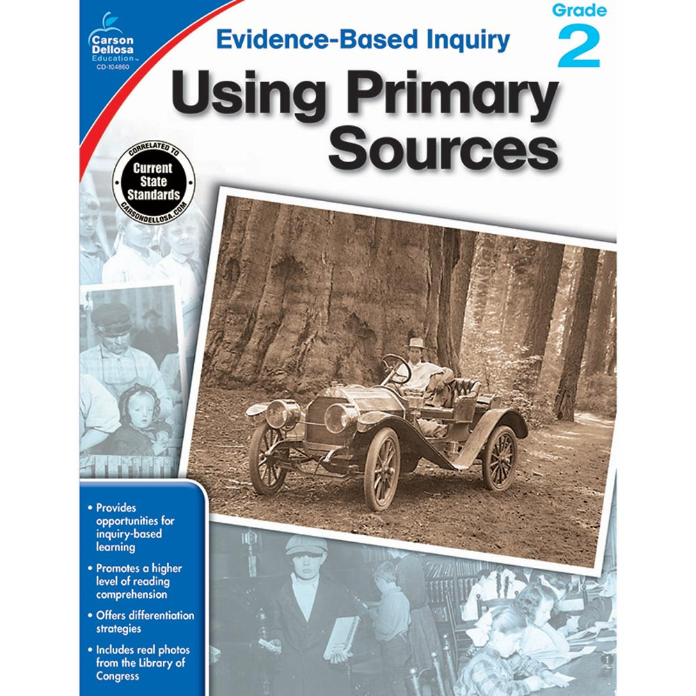 CD-104860 - Using Primary Sources Gr 2 in History