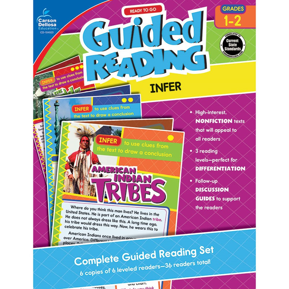 CD-104923 - Guided Reading Infer Gr 1-2 in Comprehension