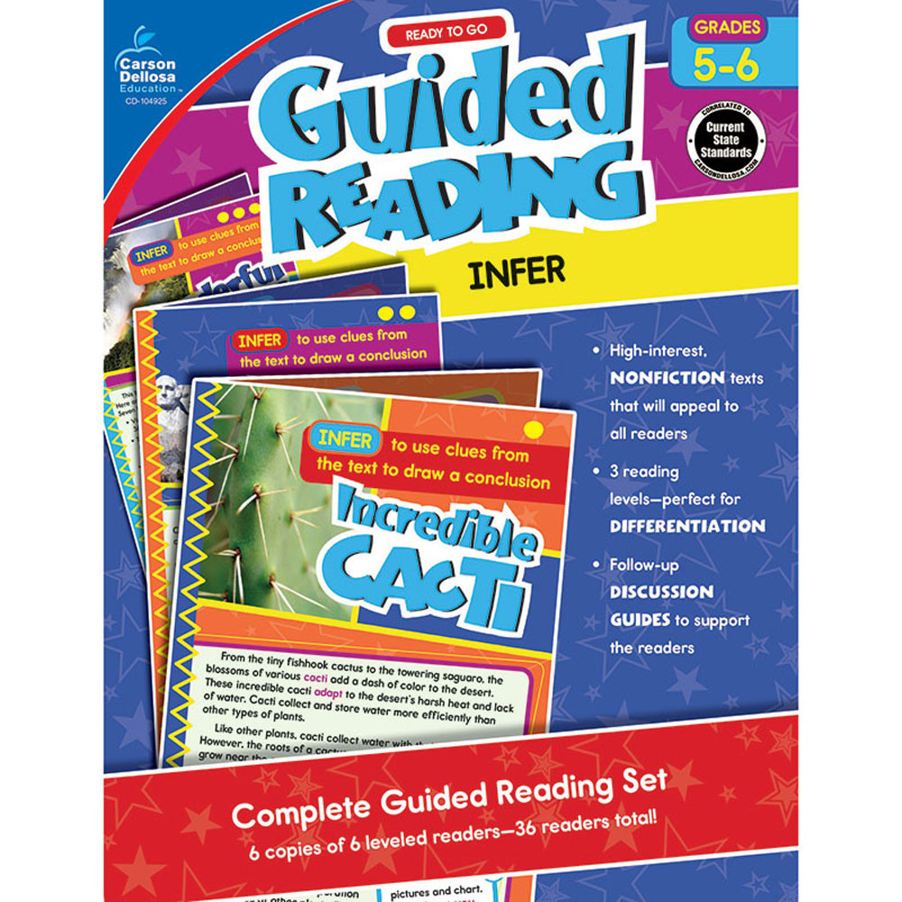 CD-104925 - Guided Reading Infer Gr 5-6 in Comprehension