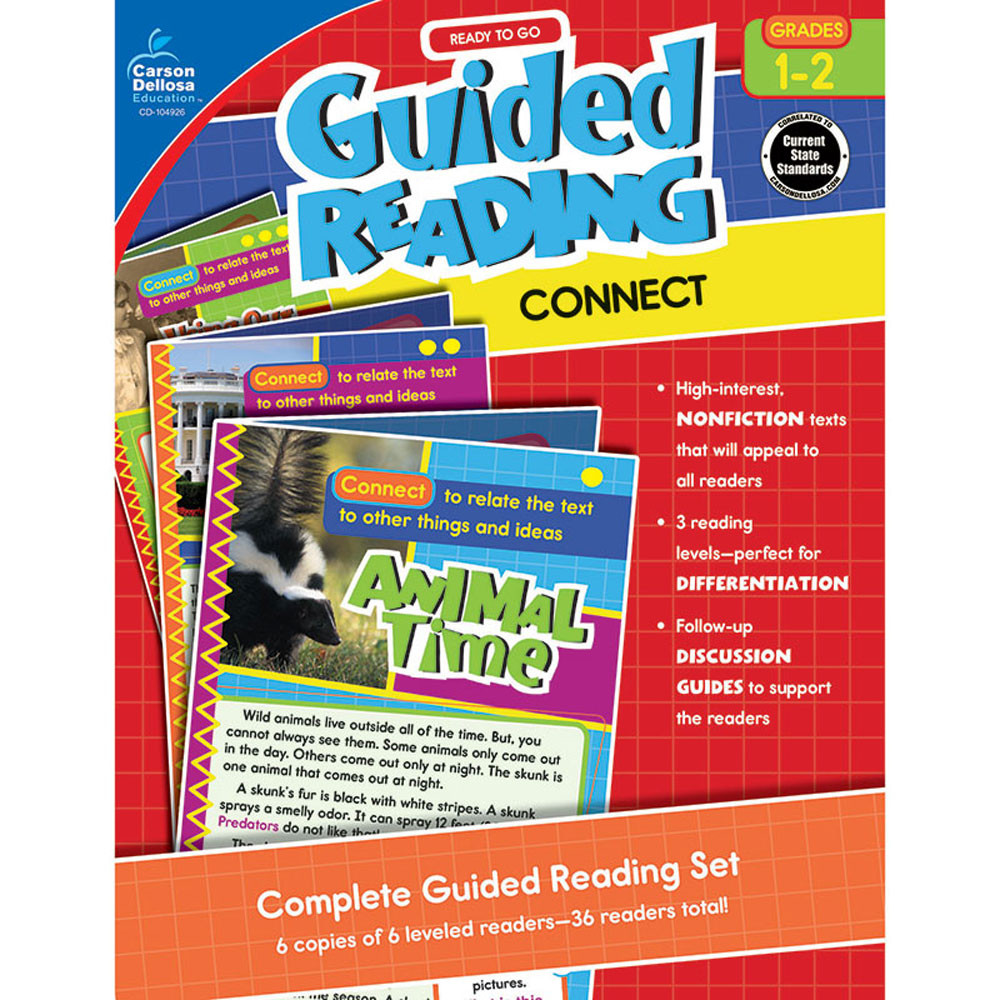 CD-104926 - Guided Reading Connect Gr 1-2 in Comprehension