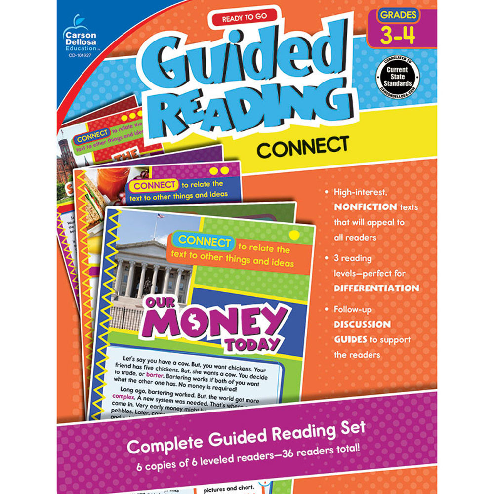 CD-104927 - Guided Reading Connect Gr 3-4 in Comprehension